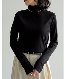 Re:EDIT（リエディ）の「リブカットソーハイネックトップス - トップス通販 | 人気レディースファッション - Re:EDIT（リエディ）（その他）」