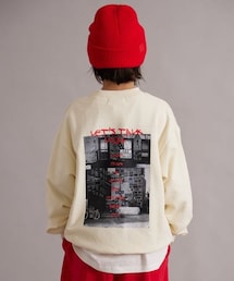 pairmanon（ペアマノン）の「裏毛 フォトプリント スウェット トレーナー（その他）」