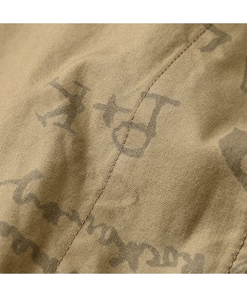 45R（フォーティファイブアール）の「ダック落書きプリントの908カバーオール（ジャケット/アウター・レディース・12-ベージュ・01-XS/02-S/03-M/04-L）」の22枚目の写真