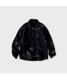 45R（フォーティファイブアール）の「藍インドカディのタックフリル