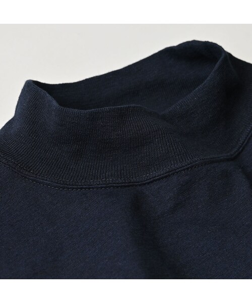 45R（フォーティファイブアール）の「天竺のヨックネックドレス（インディゴ）（ワンピース/ドレス・レディース・73-インディゴ・00-フリー）」の10枚目の写真