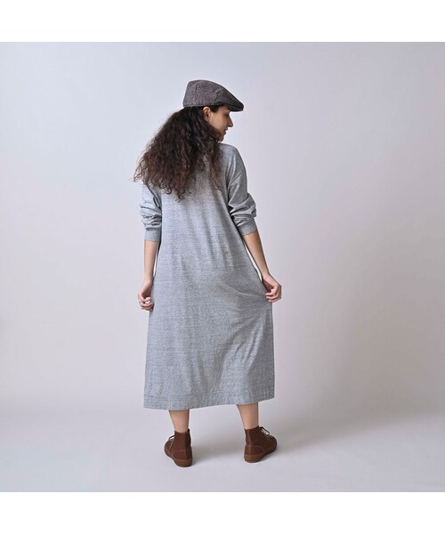 45R（フォーティファイブアール）の「天竺のヨックネックドレス（トップ）（ワンピース/ドレス・レディース・23-グレートップ・00-フリー）」の5枚目の写真