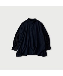 45R（フォーティファイブアール）の「天竺のヨックネックビッグスリットTシャツ（インディゴ）（トップス）」
