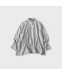 45R（フォーティファイブアール）の「天竺のヨックネックビッグスリットTシャツ（トップ）（トップス）」