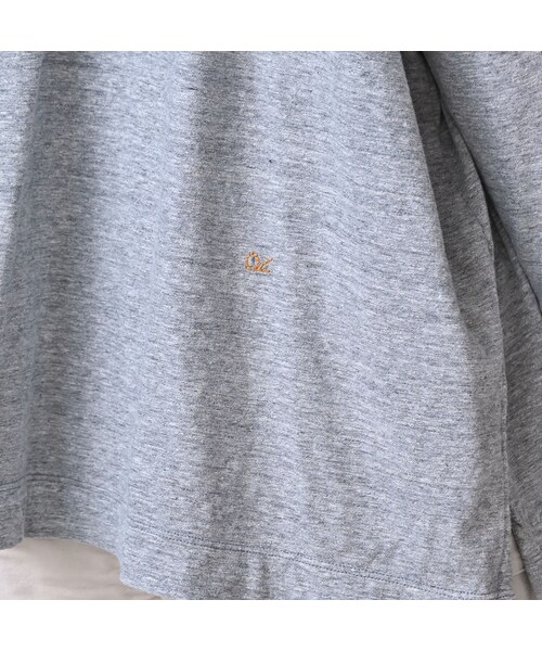 45R（フォーティファイブアール）の「天竺のヨックネックビッグスリットTシャツ（トップ）（トップス・レディース・23-グレートップ・00-フリー）」の10枚目の写真