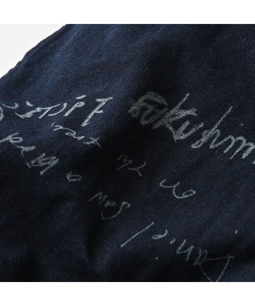 45R（フォーティファイブアール）の「ダック落書きプリントの908テントパンツ（インディゴ）（パンツ・レディース・73-インディゴ・02-S/04-L）」の22枚目の写真