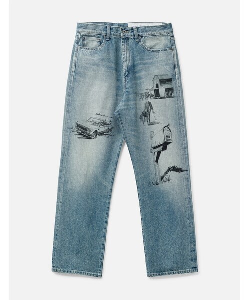 NEIGHBORHOOD x OOTD Washed DP Basic Denim Pants