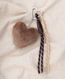 3coins | ハートチャームキーホルダー(キーホルダー)