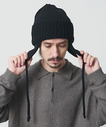 BEAUTY&YOUTH UNITED ARROWS（ビューティーアンドユースユナイテッドアローズ）の「＜Racal＞イヤー ニット ワッチ キャップ（帽子・メンズ）」