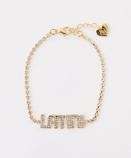 one after another NICE CLAUP（ワンアフターアナザーナイスクラップ）の「【Latini】ブレスレット（ブレスレット・レディース・シルバー/ゴールド・FREE）」の2枚目の写真