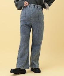 LEPSIM（レプシィム）の「マタニティ／裏起毛デニムフレアパンツ（その他）」