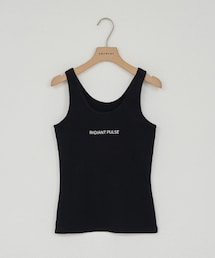 SHENERY | 【26SS予約】刺繍リブタンクトップ(タンクトップ)