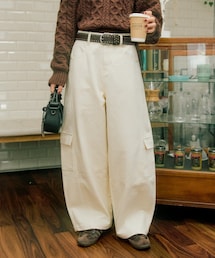CIAOPANIC TYPY | 【UNISEX】バルーンカーブカーゴデニムパンツ(カーゴパンツ)