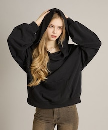 apres jour（アプレジュール）の「フードオフショルスウェット（その他）」