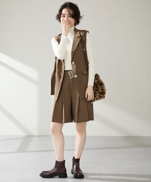 ORiental TRaffic（オリエンタルトラフィック）の「フェイクファー巾着バッグ/BA-269（その他・レディース・ブラウン・-）」の10枚目の写真