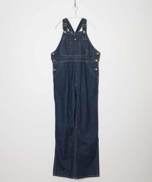 【SAMPLE SALE】LOW-BACK DENIM OVER-ALL（O.WASH）