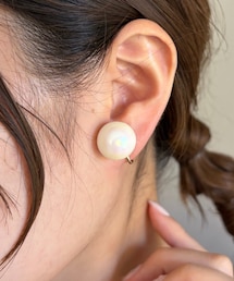 Lattice | 【オケージョン】パールイヤリング(イヤリング)