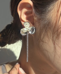 Lattice | 【オケージョン】フラワーチェーンイヤリング(イヤリング)