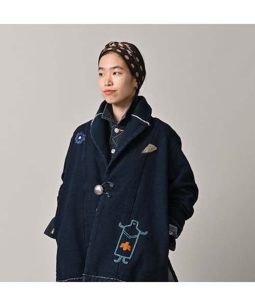 45R（フォーティファイブアール）の「山裏毛の908ショール（インディゴ