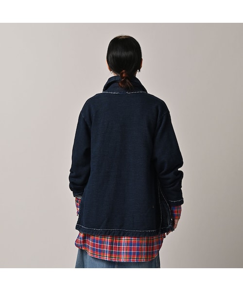 45R（フォーティファイブアール）の「山裏毛の908ショール（インディゴ