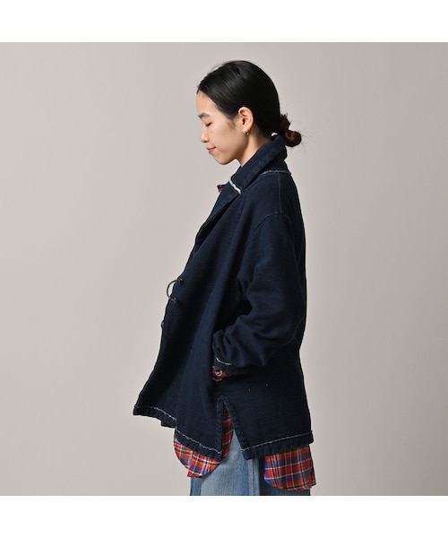 45R（フォーティファイブアール）の「山裏毛の908ショール（インディゴ