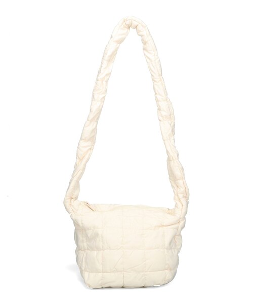 ORiental TRaffic（オリエンタルトラフィック）の「【WEB限定】キルティングナイロンショルダーバッグ/BA-272（その他・レディース・ブラック/アイボリー・-）」の8枚目の写真