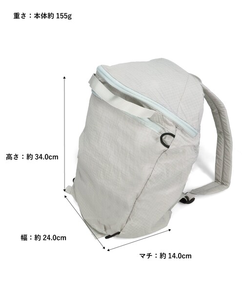 ORiental TRaffic（オリエンタルトラフィック）の「【WEB限定】折りたたみナップサック/BA-271（その他・レディース・ブラック/グレー・-）」の12枚目の写真