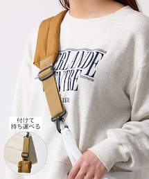 3coins | 中綿肩紐ベルト(ショルダーバッグ)