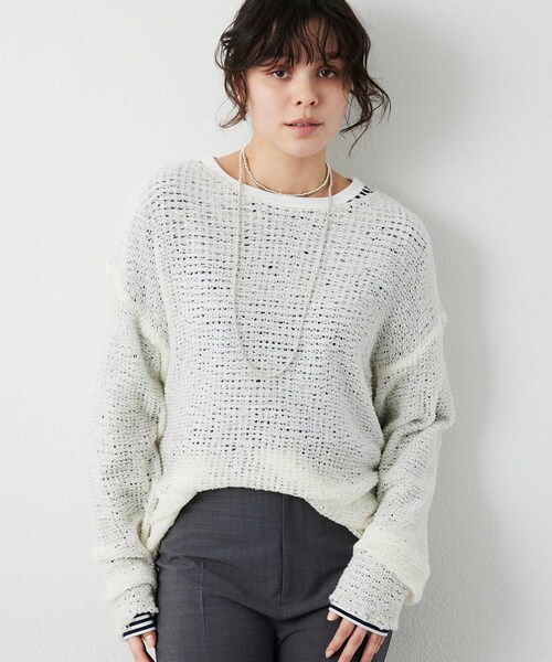 【THE PAUSE】メッシュプルオーバー