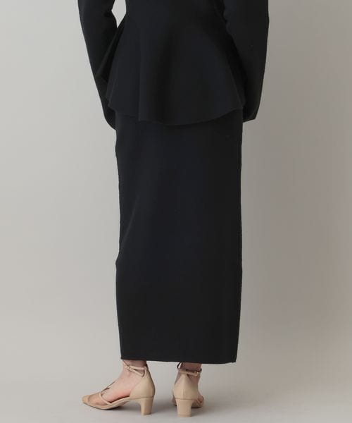 A part by（アパートバイ）の「ペプラムカーディガンセットアップ/WEB先行予約（トップス・ブラック 09/ライトグレー 12・FREE）」の21枚目の写真