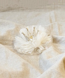 チュール付クラウンクリップ／KIDS