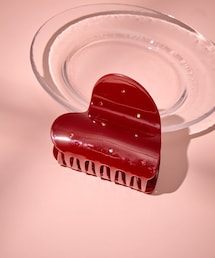 Lattice | ハートストーンカラークリップ(バレッタ/ヘアクリップ)