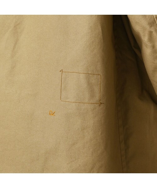 45R（フォーティファイブアール）の「高密度ダックの908カナディアンコート（ジャケット/アウター・レディース・12-ベージュ・01-XS/02-S/03-M/04-L）」の17枚目の写真