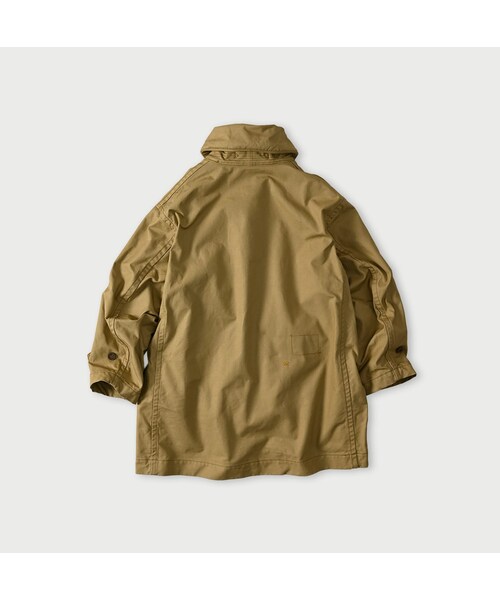 45R（フォーティファイブアール）の「高密度ダックの908カナディアンコート（ジャケット/アウター・レディース・12-ベージュ・01-XS/02-S/03-M/04-L）」の2枚目の写真