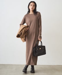 LOUNGEDRESS | リブニットワンピース(ワンピース)