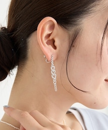 RIVE DROITE | 予約【存在感抜群】チェーンイヤリング(イヤリング)