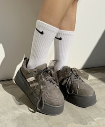 one after another NICE CLAUP | リボンカスタムスニーカー(その他シューズ)