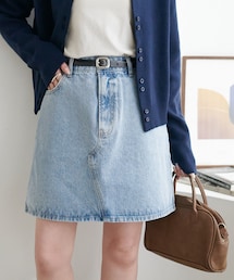 DISCOAT | 【SS先行予約】USコットンデニムミニスカート(デニムスカート)
