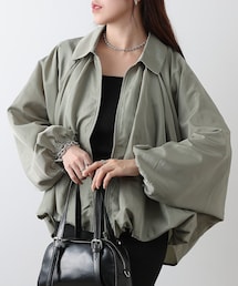 COLONY 2139 | 【WEB限定】裾バルーンナイロンブルゾン(ジャケット/アウター)