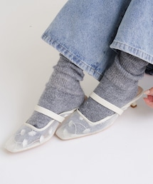 mystic | フラワーチュールミュール(その他シューズ)