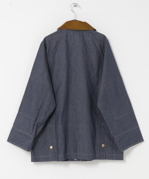 URBAN RESEARCH DOORS（アーバンリサーチドアーズ）の「Barbour　ASKER CASUAL JACKET（デニムジャケット・レディース・INDIGO・10）」の5枚目の写真