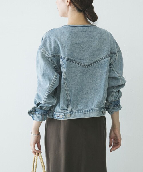 URBAN RESEARCH(アーバンリサーチ)の「LEVI’S COLLARLESS 90S TRUCKER(デニムジャケット・レディース・RURAL VIEW/T F TRKR・S)」の8枚目の写真