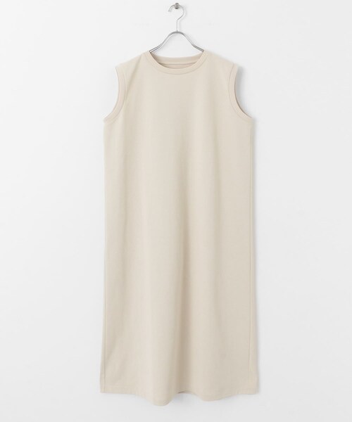 EKAL（エカル）の「『吸水速乾/UVカット』DRY OUT SLEEVLESS ONE-PIECE（ワンピース・レディース・ネイビー/アイボリー/サルチャ/チャコール・FREE）」の13枚目の写真
