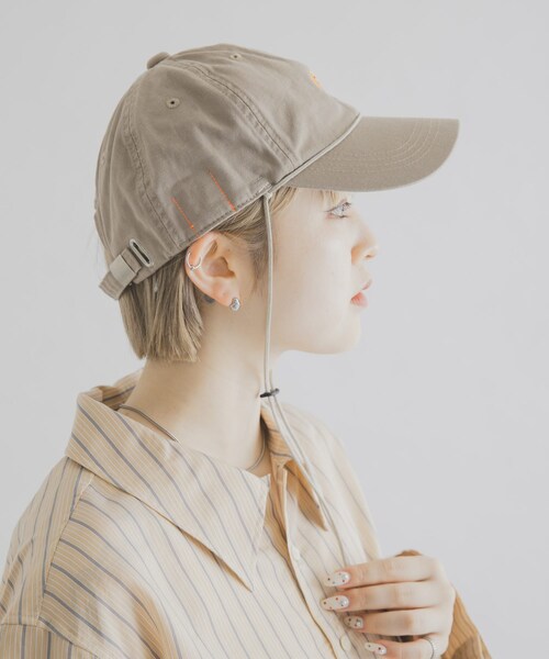 THE GOODLAND MARKET（ザグッドランドマーケット）の「That’s　THATS THE SMILE CAP（キャップ・メンズ・BK/WH/BEIGE・Free）」の16枚目の写真