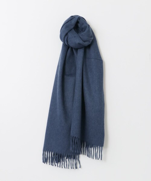 URBAN RESEARCH（アーバンリサーチ）の「HILLTOP　ラムズウールアンゴラストール∴（ストール/ショール・レディース・POMEGRANA/ANTLER/BAMBOO/CLA DENIM/NAVY・one）」の15枚目の写真