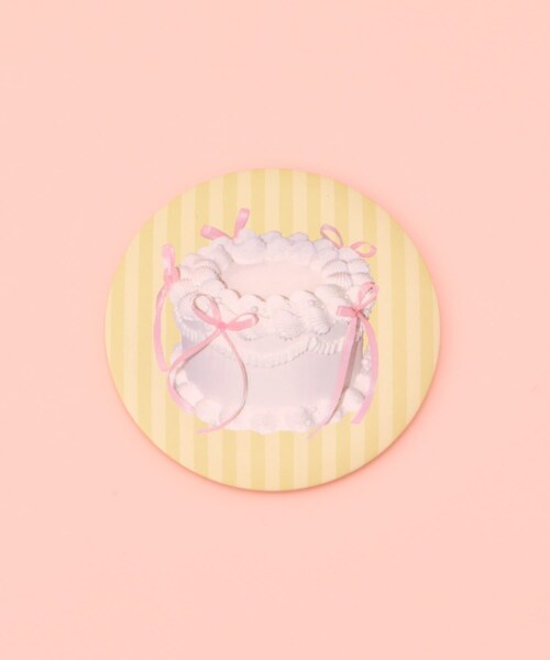 Lattice(Lattice)の「【1/5 11:00~販売開始】【MFKT】コンパクトミラー(手鏡/メイクミラー・レディース・グリーン/ピンク/ブルー/イエロー・FREE)」の3枚目の写真