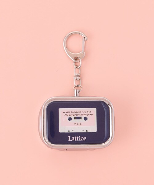 Lattice(Lattice)の「【1/5 11:00~販売開始】【MFKT】ミニケースチャーム(バッグ・レディース・ピンク/ホワイト/ネイビー/グリーン・FREE)」の4枚目の写真