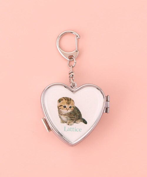 Lattice(Lattice)の「【1/5 11:00~販売開始】【MFKT】ミニケースチャーム(バッグ・レディース・ピンク/ホワイト/ネイビー/グリーン・FREE)」の2枚目の写真