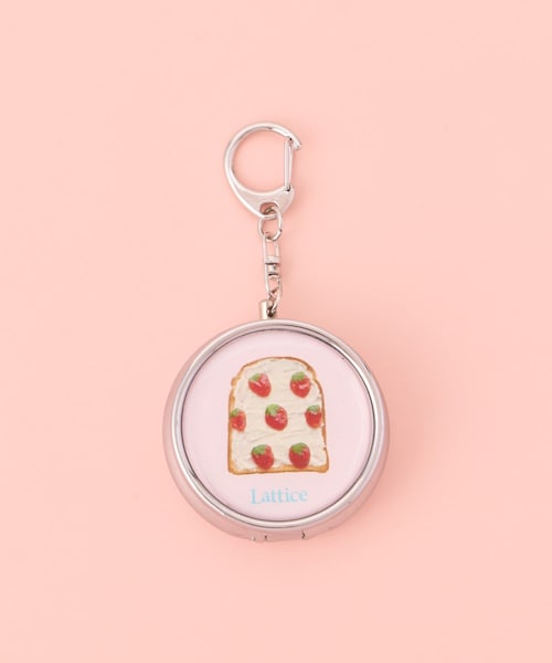 Lattice(Lattice)の「【1/5 11:00~販売開始】【MFKT】ミニケースチャーム(バッグ・レディース・ピンク/ホワイト/ネイビー/グリーン・FREE)」の1枚目の写真