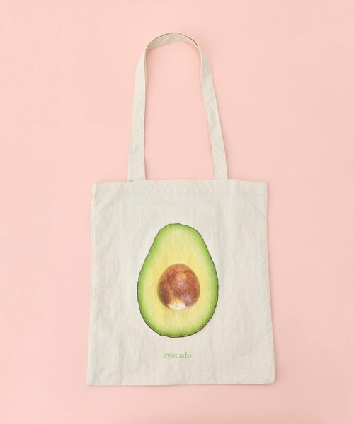 Lattice（Lattice）の「【1/5 11:00～販売開始】【MFKT】フードトートバッグ（バッグ・レディース・ライトグレー/ピンク/アイボリー・FREE）」の2枚目の写真